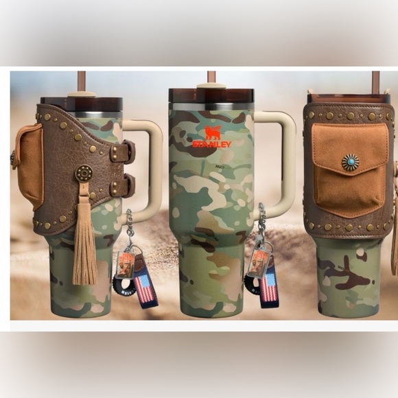 Post Malone x Stanley Quencher H2.0 FlowState Tumbler with Quencher Pouch Belt - Picture 3 of 16